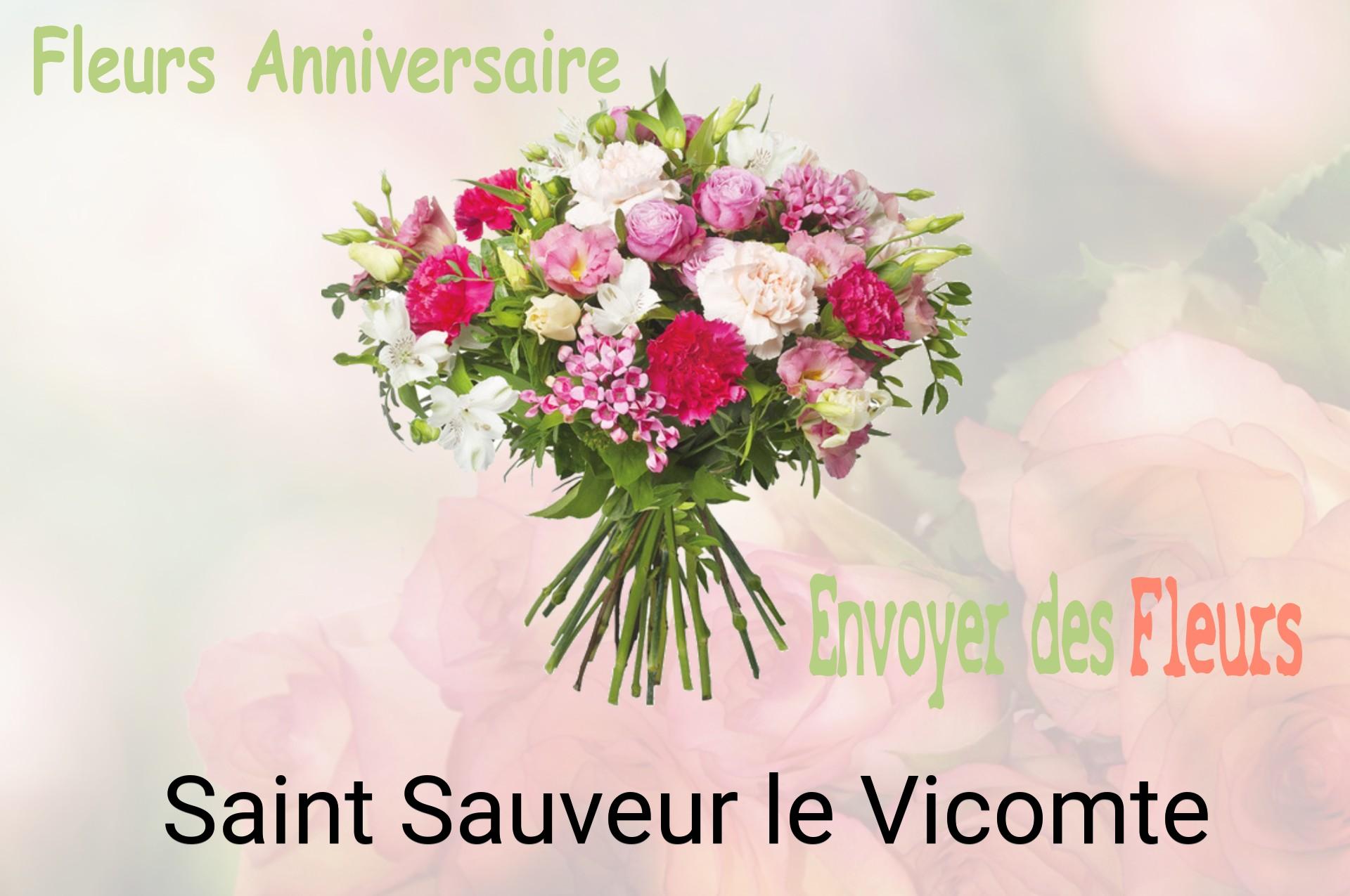 Bouquet de fleurs d’anniversaire livré à Saint-Sauveur-le-Vicomte