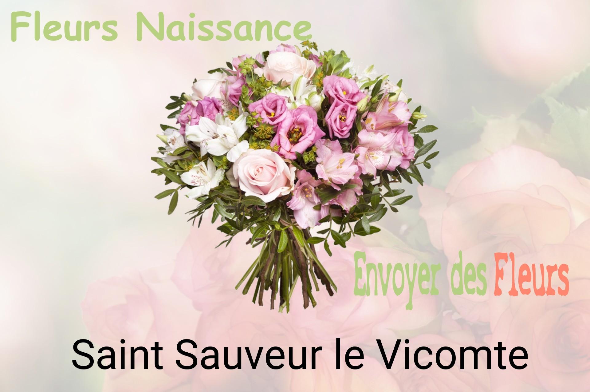 Bouquet de fleurs de naissance livré à Saint-Sauveur-le-Vicomte