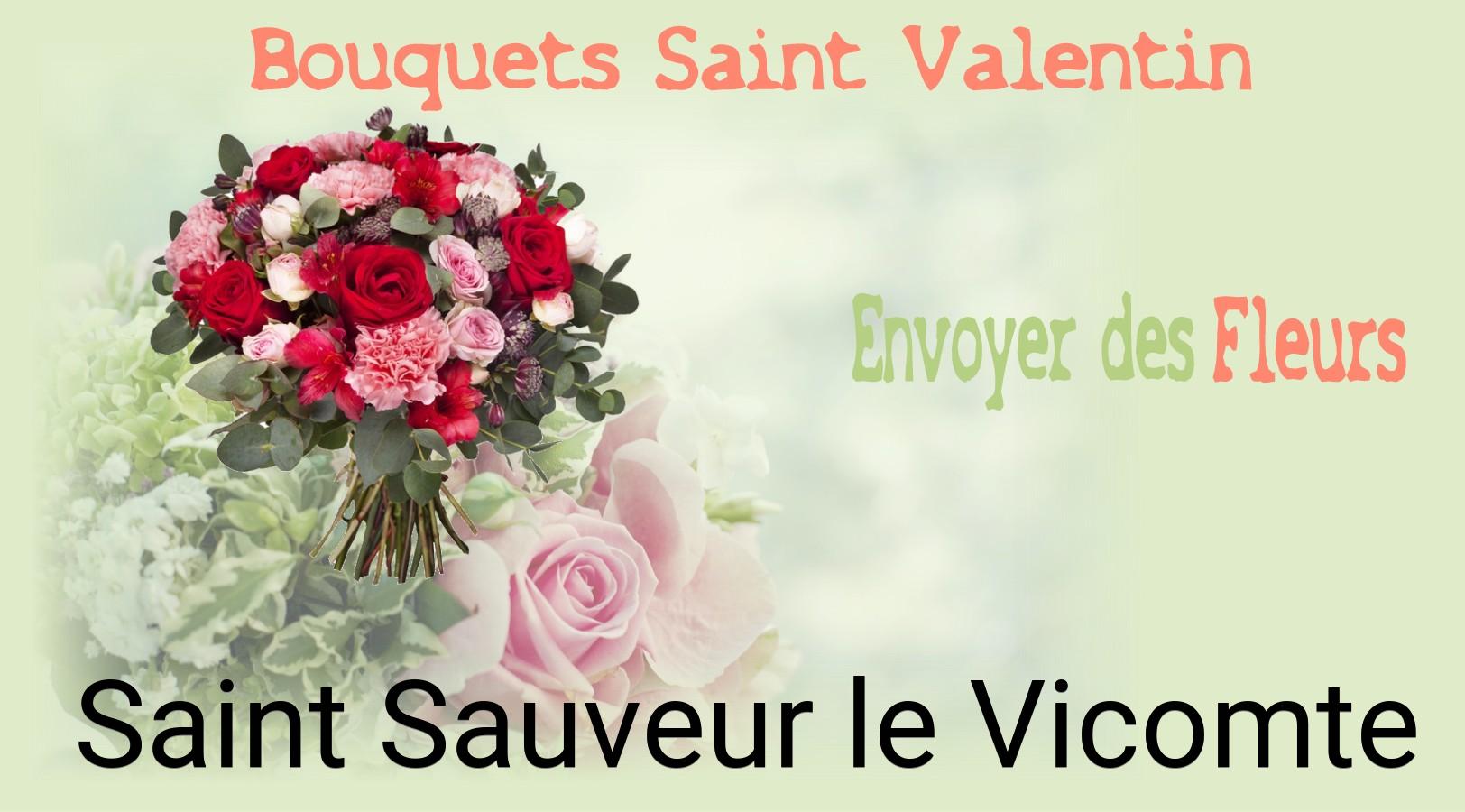 Roses de Saint-Valentin livrées à Saint-Sauveur-le-Vicomte